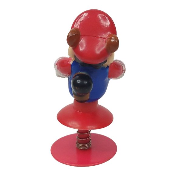 1989 Nintendo Super Mario Bros Spring Popper Figure Racoon Tail Jumper Vintage - Picture 4 of 12